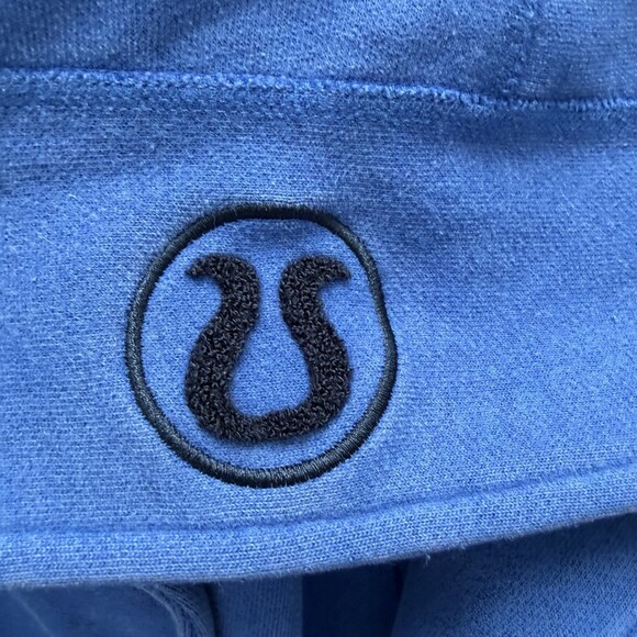 Vintage Lululemon Scuba Hoodie OG RARE No thumbholes Blue Size 8 EUC - Picture 10 of 12
